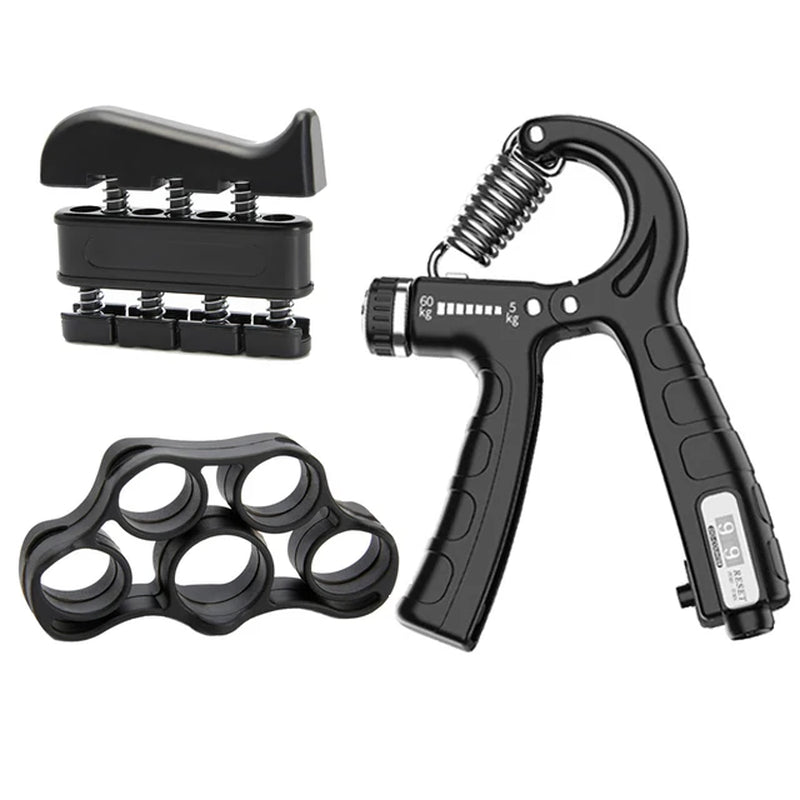 Adjustable 5-60Kg Heavy Hand Gripper Variations Fitness Hand, Grip, Wrist Training 