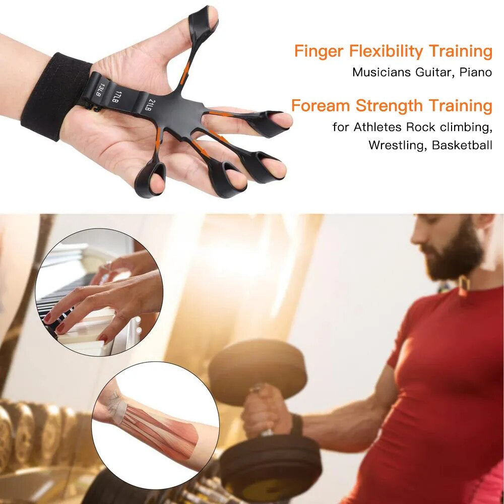 Adjustable 5-60Kg Heavy Hand Gripper Variations Fitness Hand, Grip, Wrist Training 